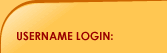 USERNAME LOGIN: